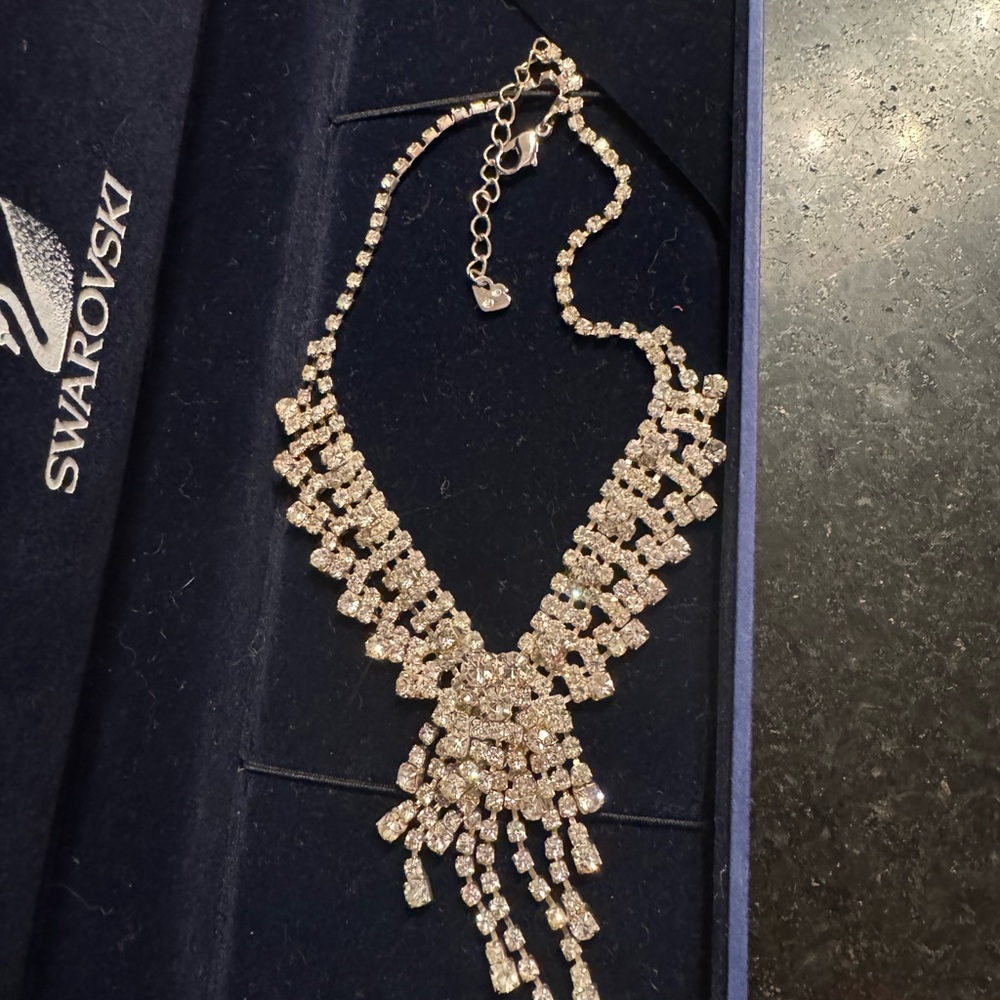 Swarovski old collection Silver Necklace